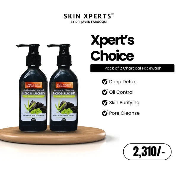 Charcoal Face Wash | Xpert Glow by SkinXperts Dr. Javed Alam