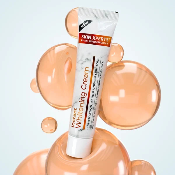 Instant Whitening Cream with Rice Milk, SPF 15+ & Vitamin C