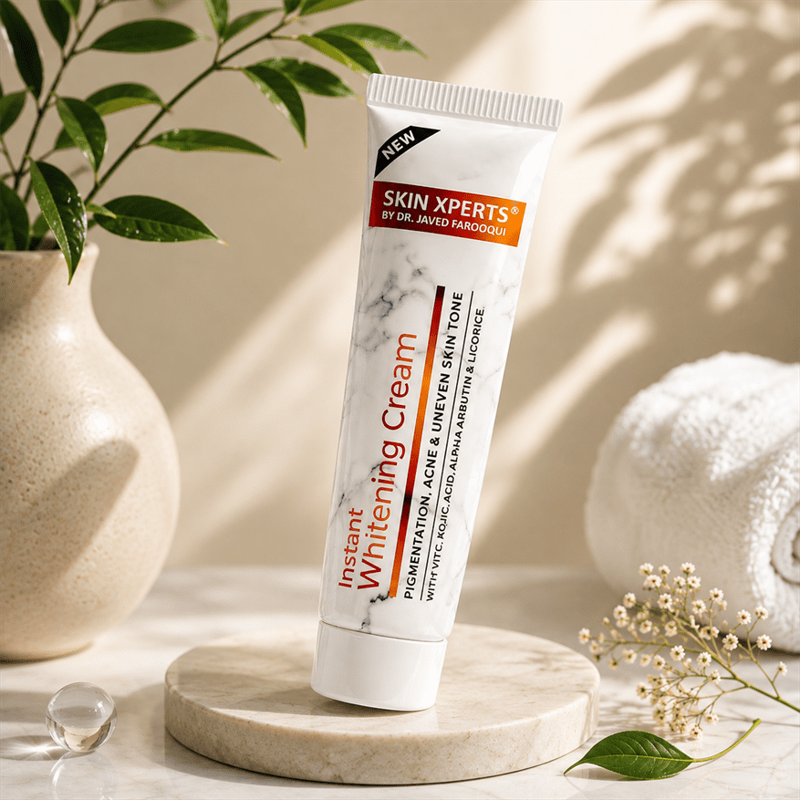 Instant Whitening Cream with Rice Milk, SPF 15+ & Vitamin C